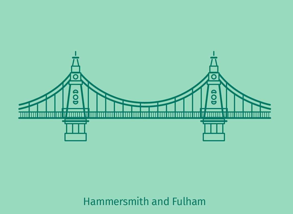 Hammersmith and Fulham bridge