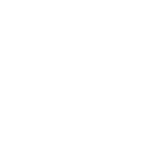 An icon showing two people talking to each other in white